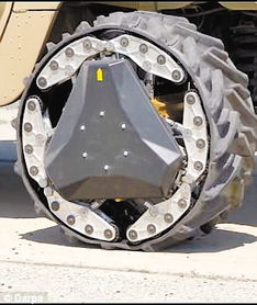 美國(guó)新戰(zhàn)車 輪子秒變形